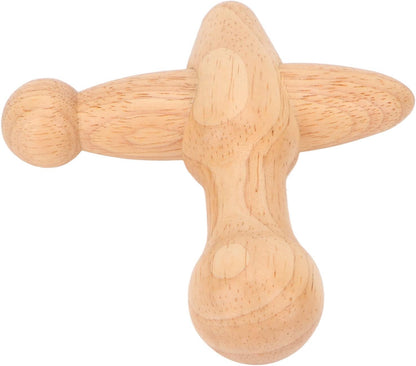 Trigger Point Massager Tool, Wood Deep Tissue Acupressure Massage Tools for Full Body Relaxing, Handcrafted Thumb Saver Massager