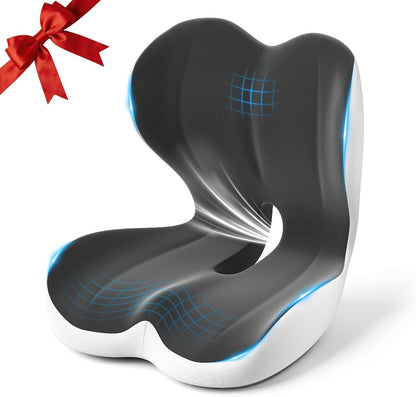 Car Seat Cushion Reducing Sciatica Pressure, Back & Tailbone Comfort