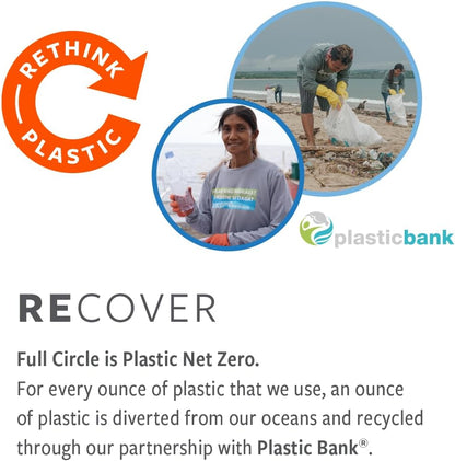 Full Circle Clean Ocean Squeegee, Shower, Glass, Window, Tile, Windshield