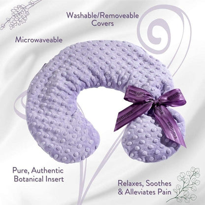 Sonoma Lavender Luxury Lavender Neck Pillow, Arctic Circle | Heatable/Chillable, Microwaveable for Neck and Shoulders, Removable Washable Covers, Great for Relaxation and Pain Relief