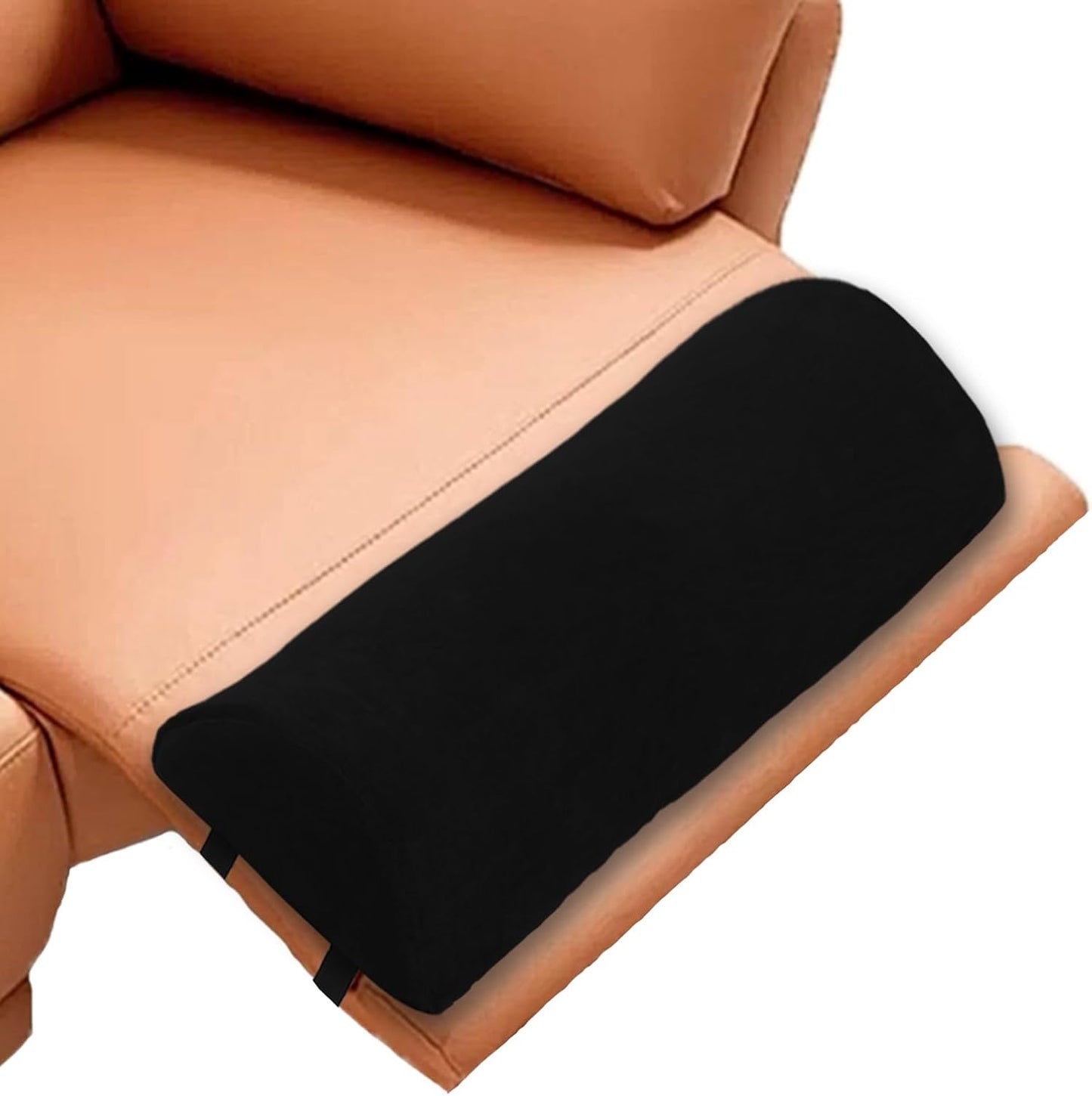Recliner Foot Pillow, High-Resilience Foam Half-Moon Pillow for Sleeping | Soft and supportive for sleeping or reclining; supports legs, head, back and lumbar area while reducing heel pressure