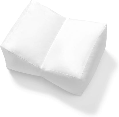 Between the Knees Pillow Round Hypoallergenic Knee Positioning Wedge Pillow