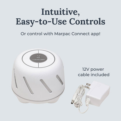 Yogasleep Dohm Connect, White Noise Sound Machine App-Based Controls, Soothing Sounds from a Real Fan, Sleep Timer & Volume Control, Sleep Therapy, Office Privacy, Travel for Adults & Baby