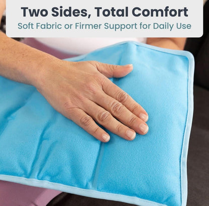 Pelegon Ice Packs for Injuries Reusable XL (11" x 15") Ice Pack for Knee, Reusable Gel Ice Pack for Back, Large Flexible Cold Pack for Shoulder, Hip & Neck, Soft Fabric Side, Leakproof Design - 1 Pack