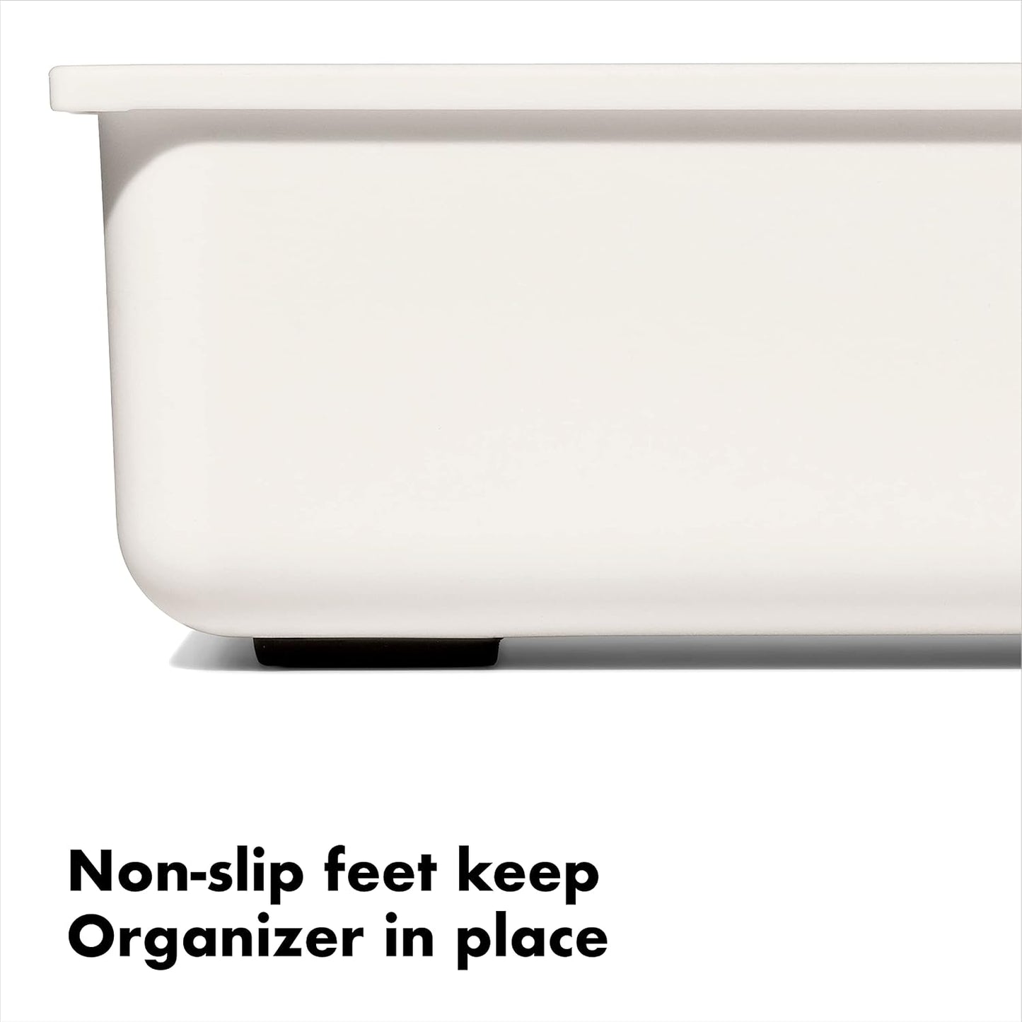 OXO Good Grips Kitchen, Compact Spice Drawer Organizer, White