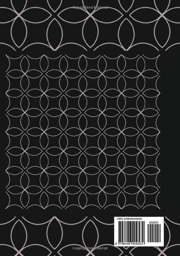 Sleep Diary: Sleep Log And Insomnia Activity Tracker Book Journal Diary Logbook to Monitor Track And Record Sleeping Hour Duration Pattern & Habit ... Adults Men & Women | Black Cover with flower