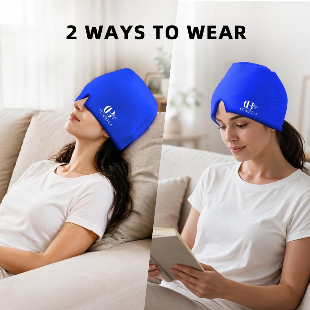 Migraine Relief Cap, Soothing Headache Ice Face Mask Products