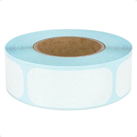 THEBLUETOUCH 500 pcs Dissolvable Food Labels, 0.75" x 1.75"