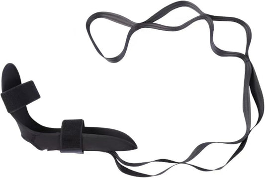 Foot and Calf Stretcher Stretching Strap For Plantar Fasciitis - Hamstring Stretcher Stretching Strap for Achilles Tendonitis, Leg Stretcher Ligament Stretching Belt for yoga, exercise, Plantar Fasciitis, Pain Relief, recovery and increasing mobility