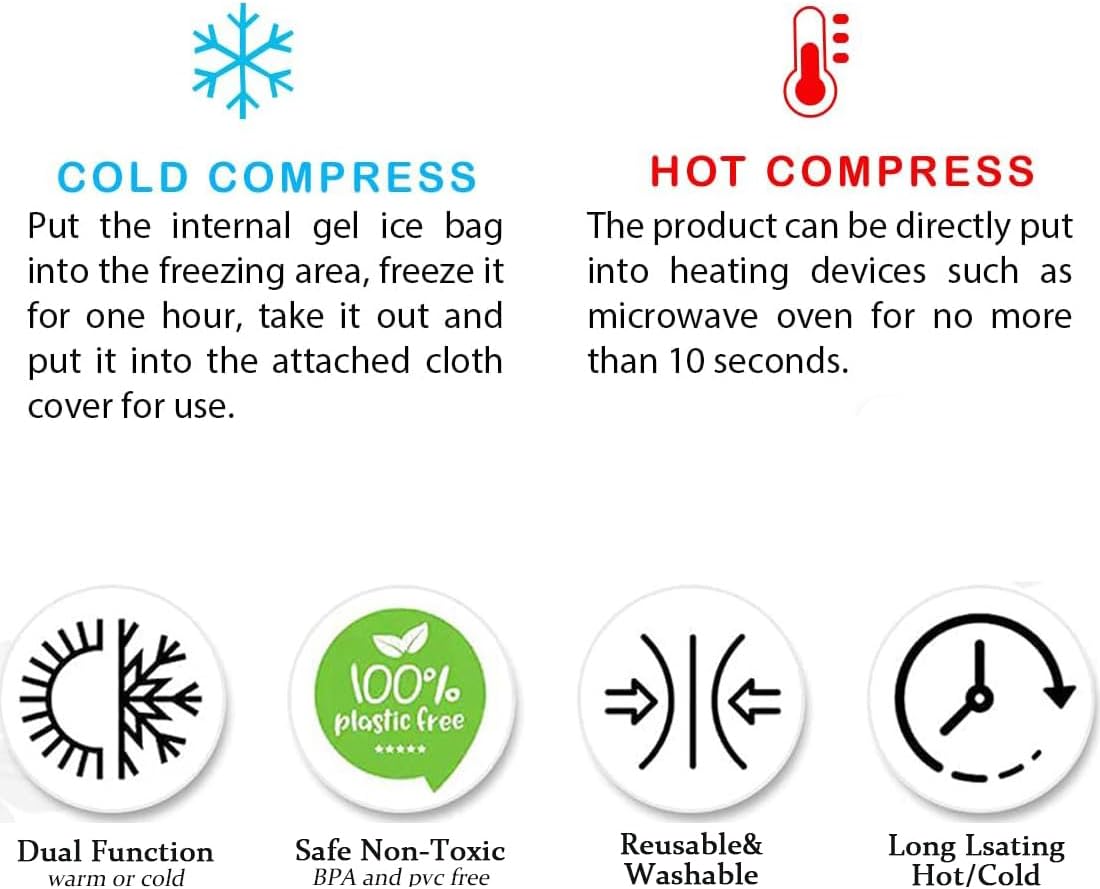 Ice Pack – Reusable Hot & Cold Compress for Pain Relief.