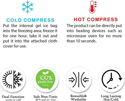 Ice Pack – Reusable Hot & Cold Compress for Pain Relief.