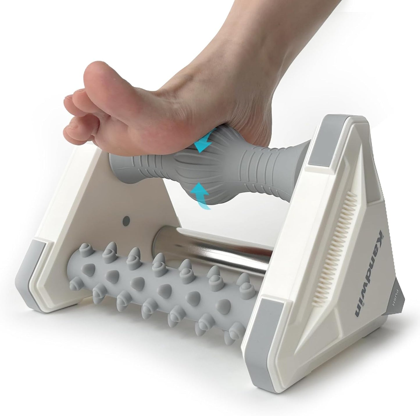 Icing Foot Roller Massager for Plantar Fasciitis Relief, Cold Therapy Massage Tool for Heel Arch Pain & Sore Tired Feet, Runners, Athletes, Standing Workers, Home Office Gym Use, Grey