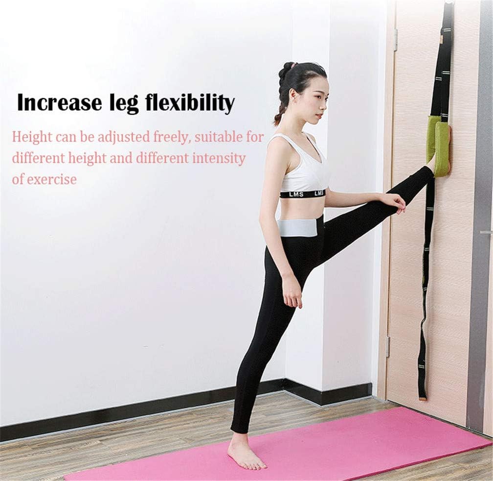 Back bend Assist Trainer - Improve Back and Waist Flexibility, Door Flexibility Stretching Strap, Home equipment for Ballet, Dance, Yoga, Gymnastics, Cheerleading, Splits