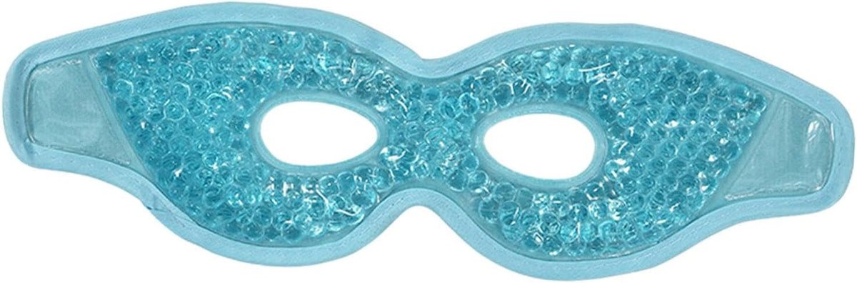 Cold Cooling Eye Mask Hot Cold Compress Eye Mask, Easy to Use,with Eye Holes, Reusable Gel Bead Eye Mask for Eye Bags,Relax,Women, Violet