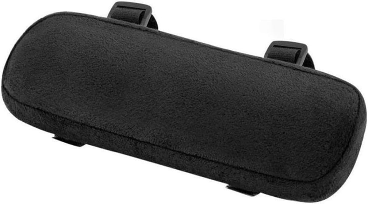 Black Single Office Chair Parts Arm Pad Memory Foam Armrest Cover Cushion Pad for Home Office Chair Comfortable Elbow Pillow