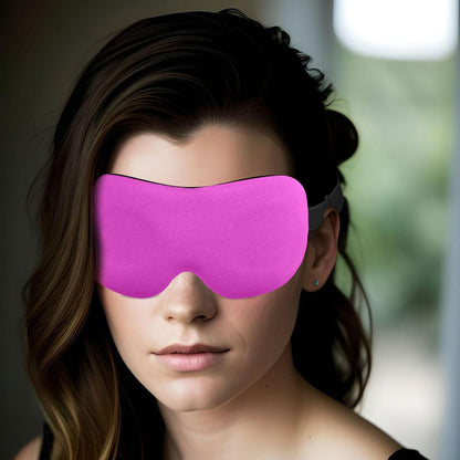 DTS Eye Sleep Mask for Side Sleepers Men Women Zero Eye Pressure 3D Cups Complete Light Blocking Night Blindfold with Adjustable Strap Shade Cover Sleeping Mask for Travel Nap Work Home (Black)