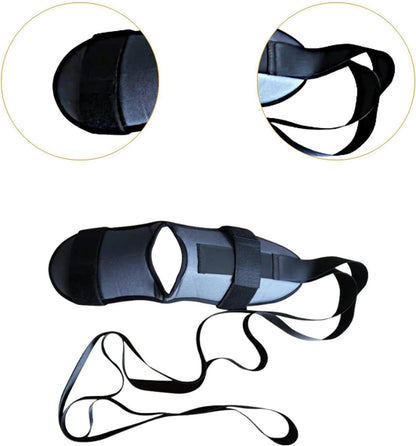 Stretching Strap with Loops Foot and Calf Stretcher Pilates Leg Stretcher Exercise Band Tear Resistant Flexible Cloth Suitable for Sports Ballet