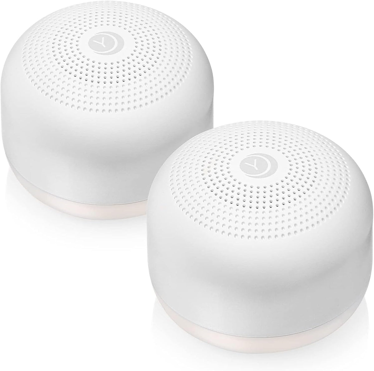 Yogasleep Travel Mini Portable White Noise Sound Machine, 6 Soothing Sounds, Volume Control, Dimmable Night Light, Sleep Therapy for Adults & Baby, USB Rechargeable, Lanyard Included