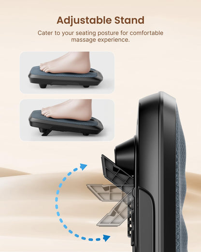 RENPHO FSA Foot Massager Mat with Heat & Kneading for Plantar Fasciitis | Step-Activated On/Off, Pressure Trigger, FSA Eligible HSA, Slim & Fits under Sofa, Gifts for Women, Fits up to Size 12