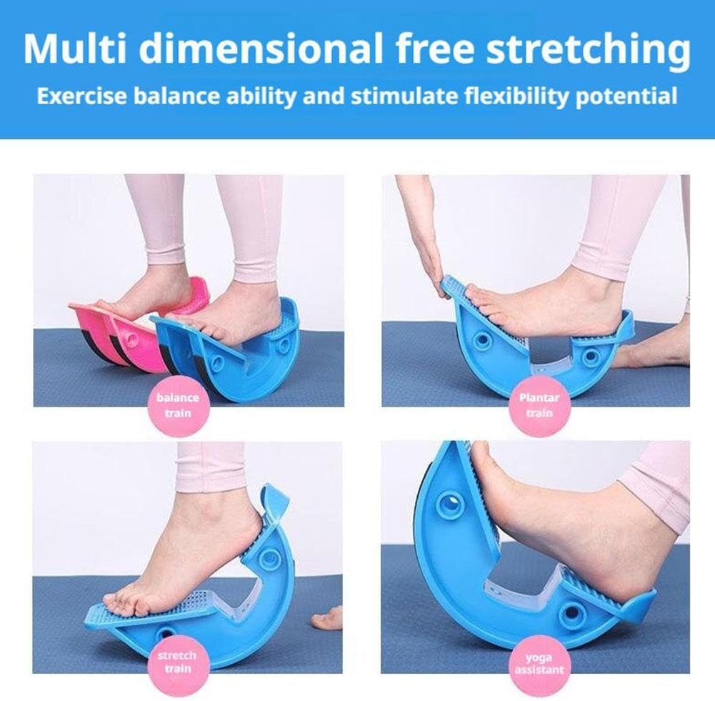 Foot & Calf Stretcher, Premium Foot Stretcher for Plantar Fasciitis, Achilles Tendonitis Relief, Foot Rocker with Durable, Slip-Resistant Design, Stretch Guide for Effective Leg Flexibility