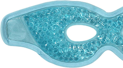 Cold Cooling Eye Mask Hot Cold Compress Eye Mask, Easy to Use,with Eye Holes, Reusable Gel Bead Eye Mask for Eye Bags,Relax,Women, Violet