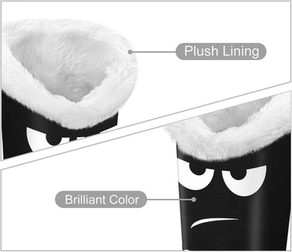 FINTIE Plush Lined Eyeglasses Holder, Glasses Stand Case For Nightstand | Soft Plush Lining, Bedside Eyeglasses Holder, Office Desktop Organizer, Small Item Storage, Anti-Scratch - Colors A