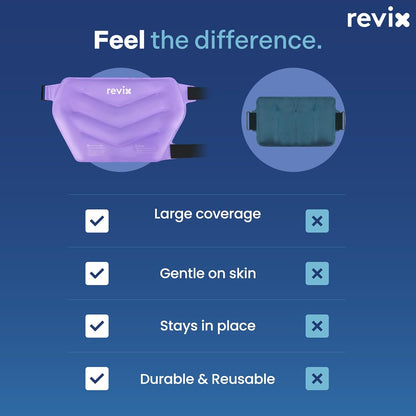 REVIX Extra Large Hip Ice Pack Wrap After Surgery, Cold Packs for Hip