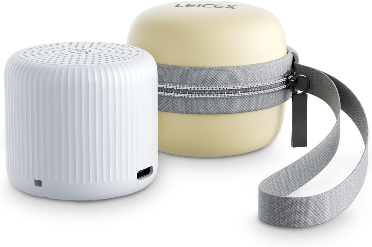 Portable Sound Machine for Baby Adults,LEICEX Travel Sound Machine,15 Non-Looping Sound Timer and Memory Play, Mini White Noise Machine for Sleeping Office Privacy Travel Gift