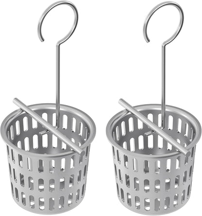 Neodrain Shower Drain Hair Catcher, 2-Pack,Only Fit Neodrain Shower Drain | 304 Stainless Steel Hair & Debris Strainer with Lifting Hook,Filter Basket for Bath Drains,Reusable Trap for Clog-Free Drains