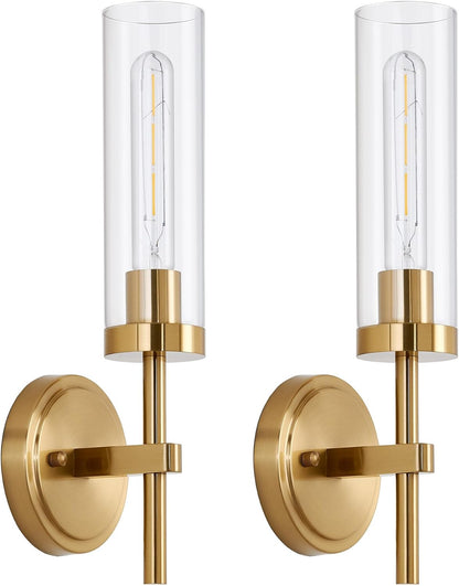 Wireless Wall Sconces with Remote Control, Battery Operated Wall Sconce Set of 2, Black & Gold Rechargeable Dimmable Wall Light for Bedroom Living room Bathroom Hallway Entryway Stairwell, 3000K