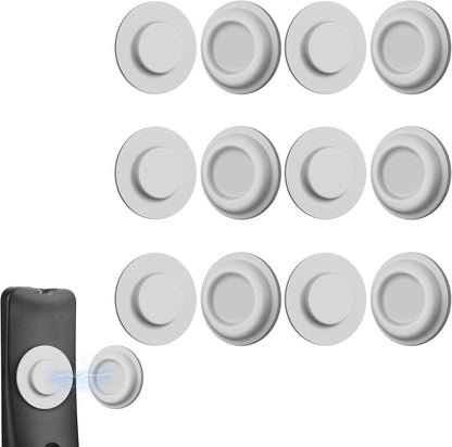 6 Pack Magnetic Remote Control Holder – Upgraded Silicone Magnetic Wall Mount for TV, Fan & Air Conditioner Remotes – Self-Adhesive, No-Drill Remote Control Holder Wall Mount
