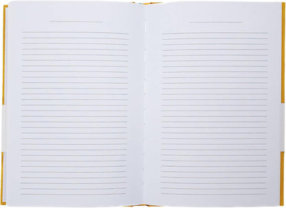Promptly Journals, Blank Journal: THINK/BELIEVE/FEEL (Dusty Blue, Leatherette) | Layflat Notebook | Ruled Journal | Journal Notebook | Gifts for Women and Men