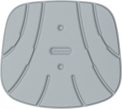 Office Chair Cooling Seat Pad for Long Sitting, Gray | Instant Cooling Relief, Breathable Nylon-Spandex Blend, High Thermal Conductivity Gel Seat Cushion for Home Office Desk Chair