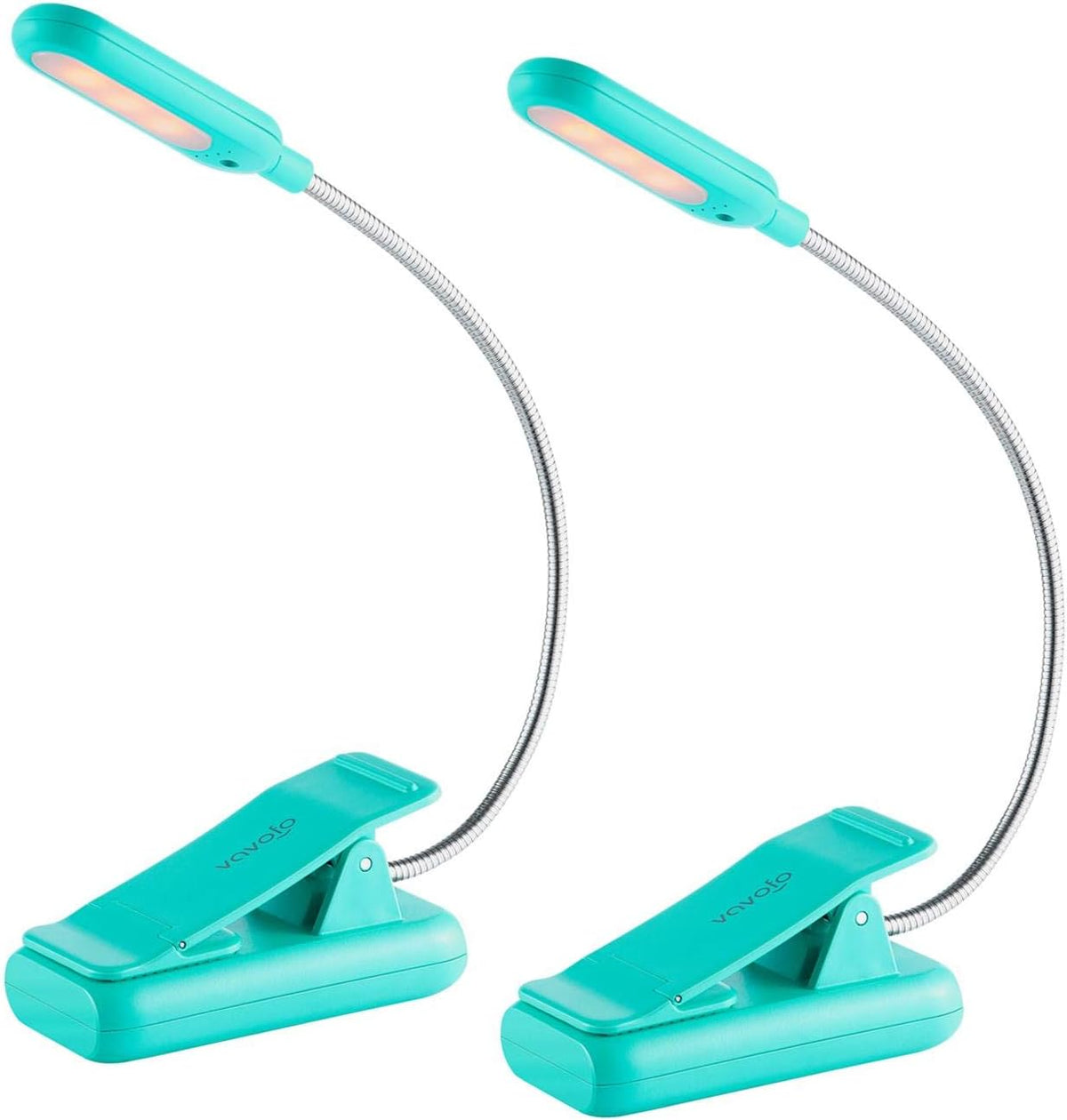 VAVOFO Rechargeable Reading Light, Clip on Book Light for Reading in Bed