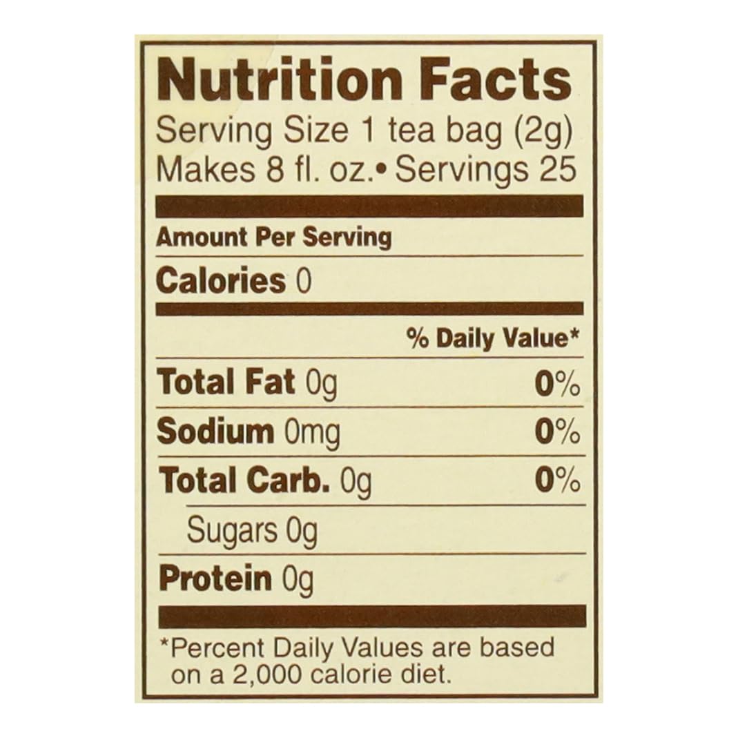 Celestial Seasonings Caffeine Free Chamomile Herbal Tea, 25 Tea Bags