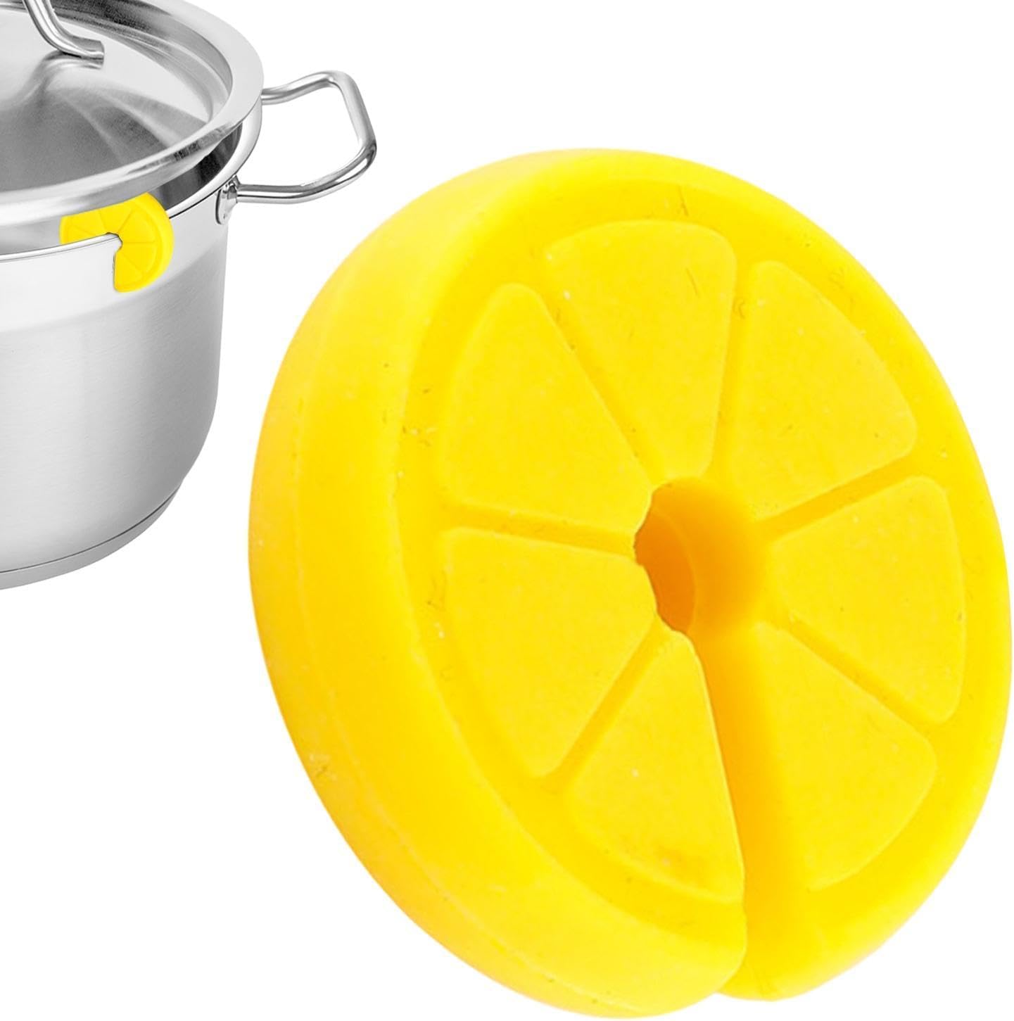 Silicone Pot Lid Lifter Heat Resistant Spill Proof Silicone Holder | Pot Lid Overflow Stopper for Soup Cooking Stewing Simmering