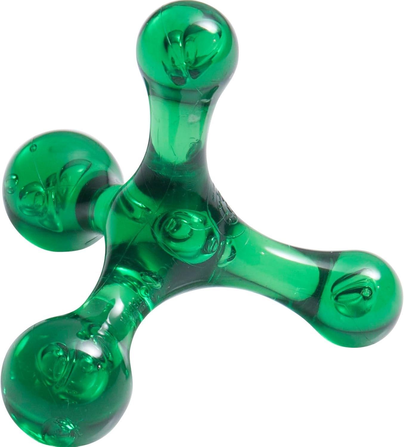 Jacknobber II Handheld Massage Tool, Green | Deep Tissue Therapy of Foot, Calves, Back, Arms, Jaw, Neck, Self Care, Reflexology, Trigger Point & Myofascial Pressure