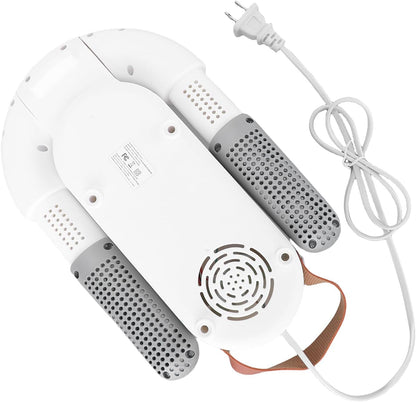 Asixxsix Shoe Dryer, Wall Mounted Foldable Boot Dryer with Timer Portable Automatic Constant Temperature for Travel Home