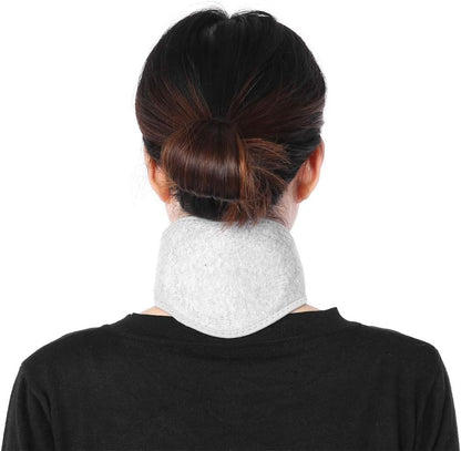 Neck Self-Heating, Neck Support Neck Pad Neck Wrap Support Brace Collar, Magnetic Health Self-Heating Deep Heat Infrared Neck Massager Protector, Washable