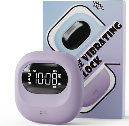 ROCAM Vibrating Alarm Clock Bed Shaker, Rechargeable 3000mAh Battery