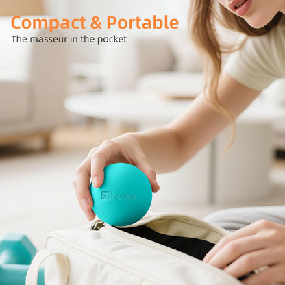 Massage Lacrosse Balls for Myofascial Release, Trigger Point Therapy | Foot Massage Ball to Relieve Plantar Fasciitis, Muscle Soreness