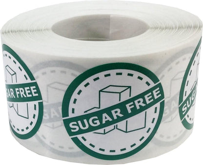 InStockLabels Gluten Free Food Rotation Labels, 1.25 Inch, 500 Stickers | Food safety allergy awareness labels for home meal prep, retail packaging, restaurants, food trucks and storage use