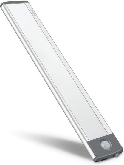 LED Motion Sensor Cabinet Light,Under Counter Closet, Wireless USB Rechargeable Kitchen,54-LED Battery Powered Operated Light, for Wardrobe,Closets,Cabinet,Cupboard