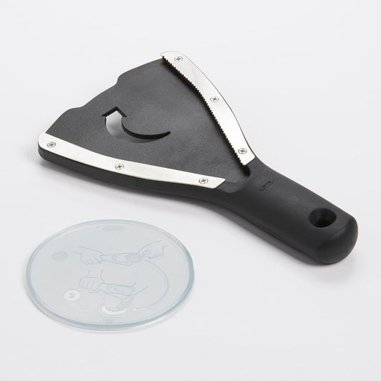 OXO Good Grips Jar Opener with Non-Slip Base Pad, Handheld Manual Opener | Easy-Grip Opener For Weak Hands, Non-Slip Base Pad Included, Arthritis-Friendly, Seniors, Kitchen Tools, Jar Opener