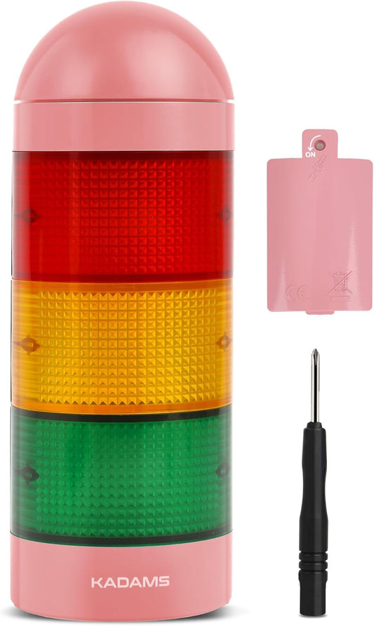 KADAMS Visual Timer for Kids, Stoplight Timer for Classroom Toddlers