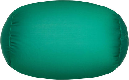 Squishy Microbead Neck Pillow, 7Inch x 12Inch Soft Travel Body Bed Pillow Bean Pillow for Kids Adult Chair Sleeping Car Seat, Fun Dormroom (Sky Blue)