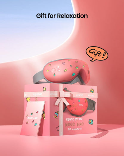 RENPHO Eyeris 1 Eye Massager with Heat, FSA Eligible HSA, Heated Eye Mask for Eye Strain, Dry Eyes & Head Tension, Relaxing Birthday Gifts for Women and Men