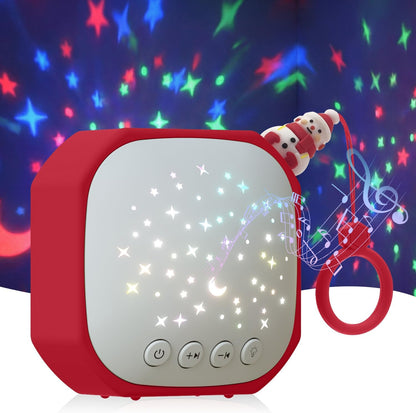 White Noise Sound Machine Baby with Star Projector | Portable Sleep Aid Lullaby Music for Baby Sleeping | Soothing Sound Machine for Nursery, Car Travel, Bedroom Crib, Kids Gifts (Puppy)