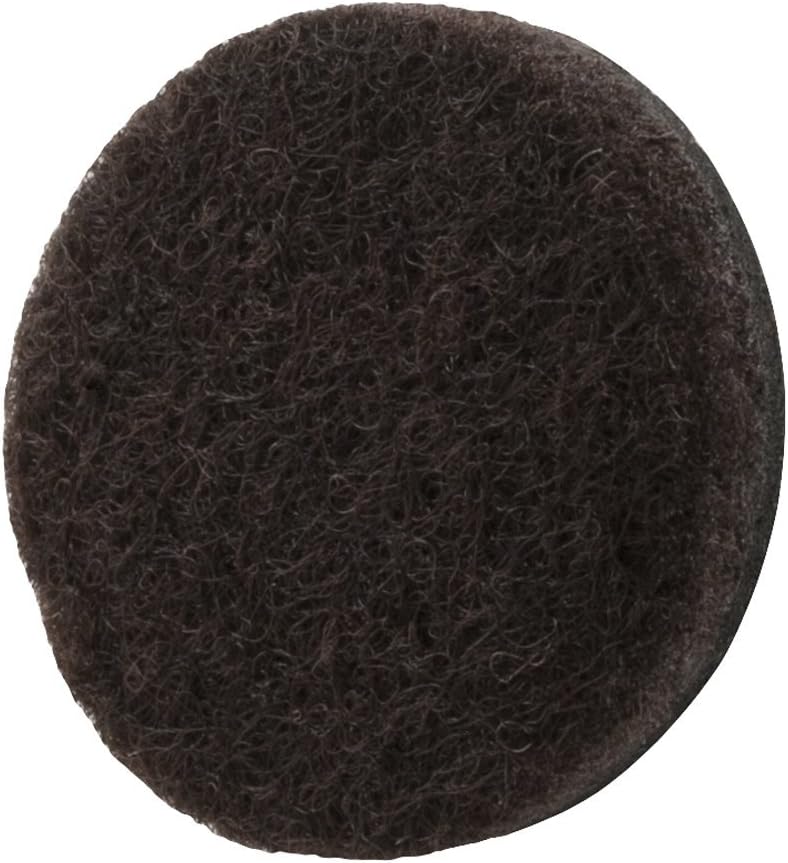 SoftTouch 1.5" Round Reusable Felt Furniture Sliders for Hard Surfaces, Noise-Reducing Adhesive Furniture Moving Pads for Beds, Sofas, Dressers, Set of 24, Beige