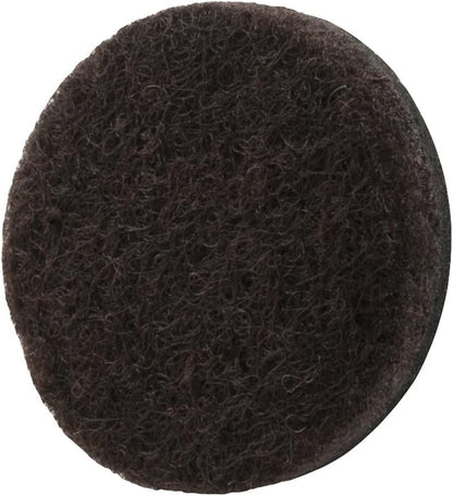 SoftTouch 1.5" Round Reusable Felt Furniture Sliders for Hard Surfaces, Noise-Reducing Adhesive Furniture Moving Pads for Beds, Sofas, Dressers, Set of 24, Beige